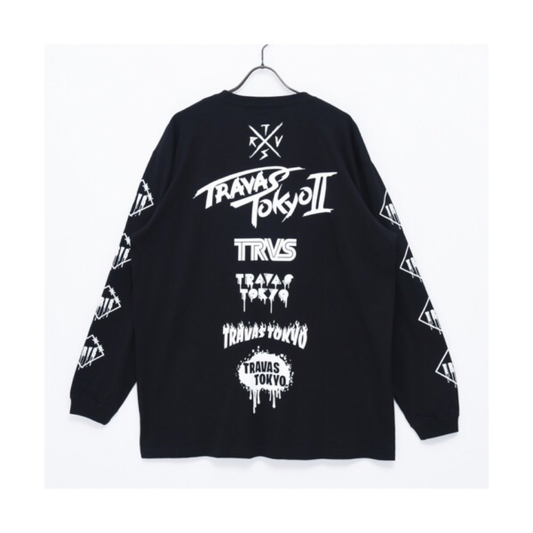 TRAVAS TOKYO - TRAVAS TOKYO 熊 クマ ロンT カットソー Tシャツ TRAVAS TOKYO - TRAVAS TOKYO 熊 クマ ロンT カットソー Tシャツ