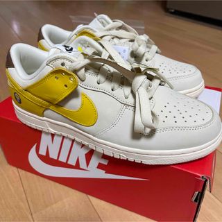 ナイキ(NIKE)の値下げ！NIKE ウィメンズ dunk low LX banana 24cm(スニーカー)