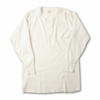 40s ビンテージ ヘンリーネックシャツ 3ビールブラザーズ 3 エクセロニット(Tシャツ/カットソー(七分/長袖))