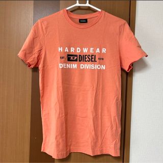 ディーゼル(DIESEL)の【早い者勝ち】diesel Ｔシャツ　半袖　Sサイズ　オレンジ　★匿名配送★(Tシャツ/カットソー(半袖/袖なし))