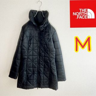 ザノースフェイス(THE NORTH FACE)の【US規格】ノースフェイス　キルティングコート　ブラック　レディースＭ(ロングコート)