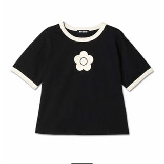 マリークワント(MARY QUANT)のマリークワント　黒Tシャツ(Tシャツ(半袖/袖なし))