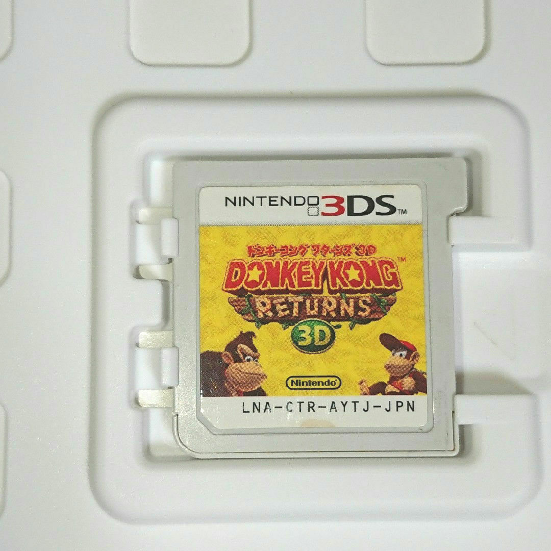 ニンテンドー3DS(ニンテンドー3DS)のドンキーコング リターンズ 3D 3DS エンタメ/ホビーのゲームソフト/ゲーム機本体(携帯用ゲームソフト)の商品写真