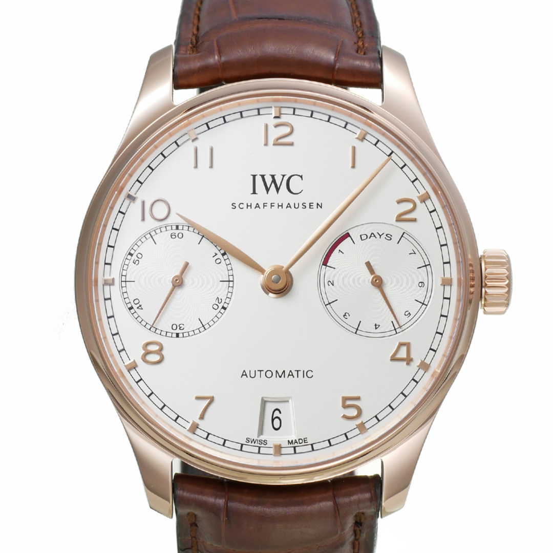 IWC(インターナショナルウォッチカンパニー)のIWC ポルトギーゼ オートマティック 7DAYS Ref.IW500701 中古品 メンズ 腕時計 メンズの時計(腕時計(アナログ))の商品写真