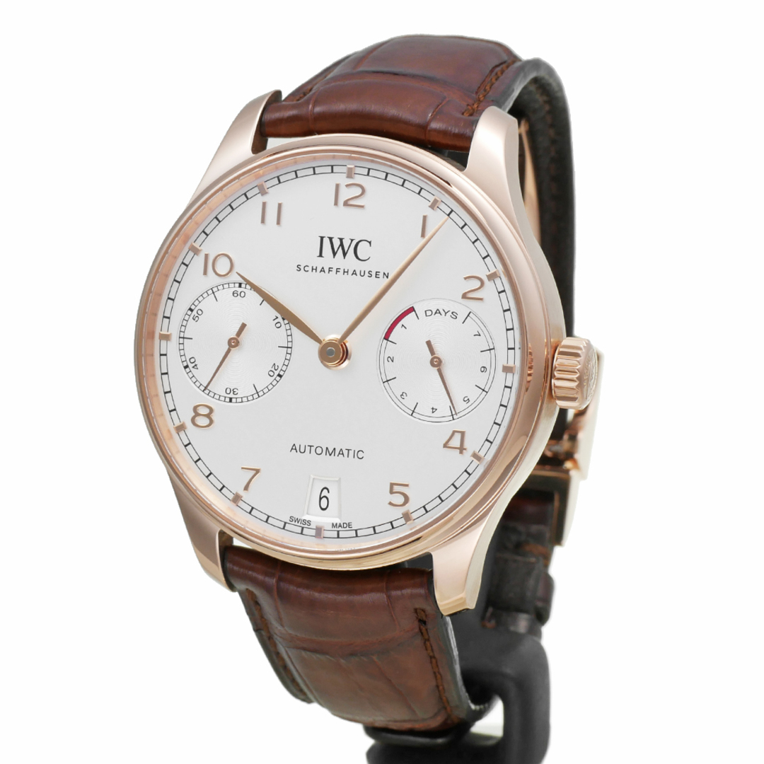 IWC(インターナショナルウォッチカンパニー)のIWC ポルトギーゼ オートマティック 7DAYS Ref.IW500701 中古品 メンズ 腕時計 メンズの時計(腕時計(アナログ))の商品写真