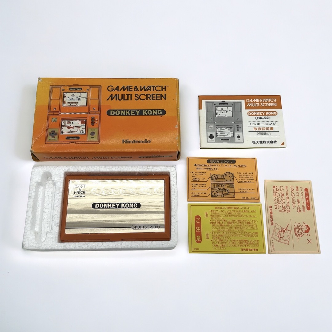 任天堂(ニンテンドウ)の現状品 任天堂 GAME&WATCH ゲームウォッチ 本体 ドンキーコング エンタメ/ホビーのゲームソフト/ゲーム機本体(携帯用ゲーム機本体)の商品写真