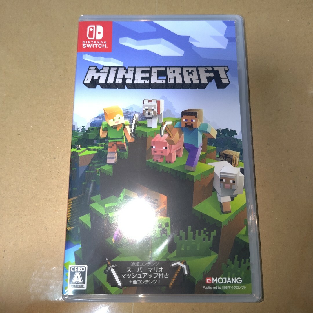 Minecraft Nintendo Switch エンタメ/ホビーのゲームソフト/ゲーム機本体(家庭用ゲームソフト)の商品写真