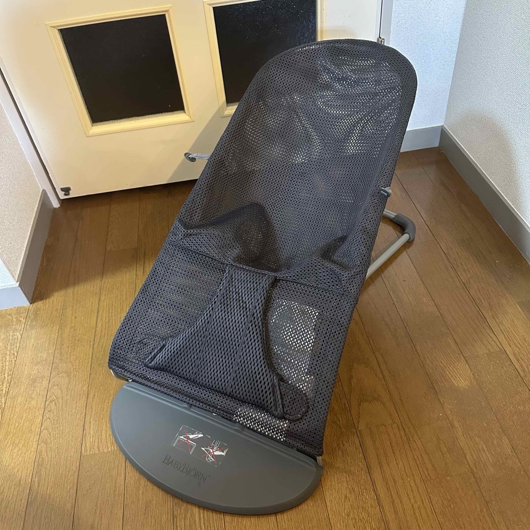 BABYBJORN(ベビービョルン)のベビージョルン バウンサーブリス Airアンスラサイト メッシュ エアー キッズ/ベビー/マタニティのキッズ/ベビー/マタニティ その他(その他)の商品写真