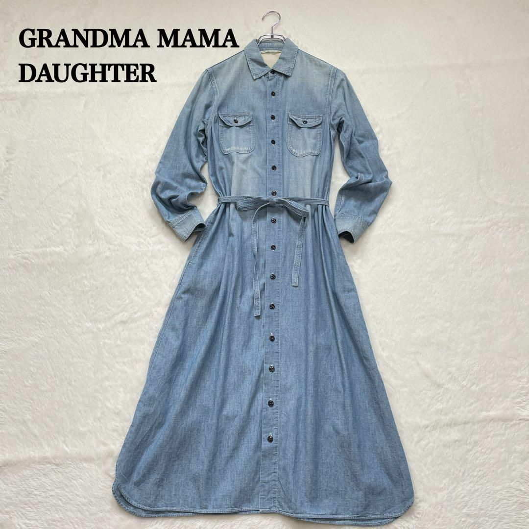 GRANDMA MAMA DAUGHTER - グランマママドーター デニムワンピース