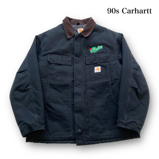 カーハート(carhartt)の【Carhartt】90s (真っ黒) カーハート トラディショナルジャケット(ブルゾン)
