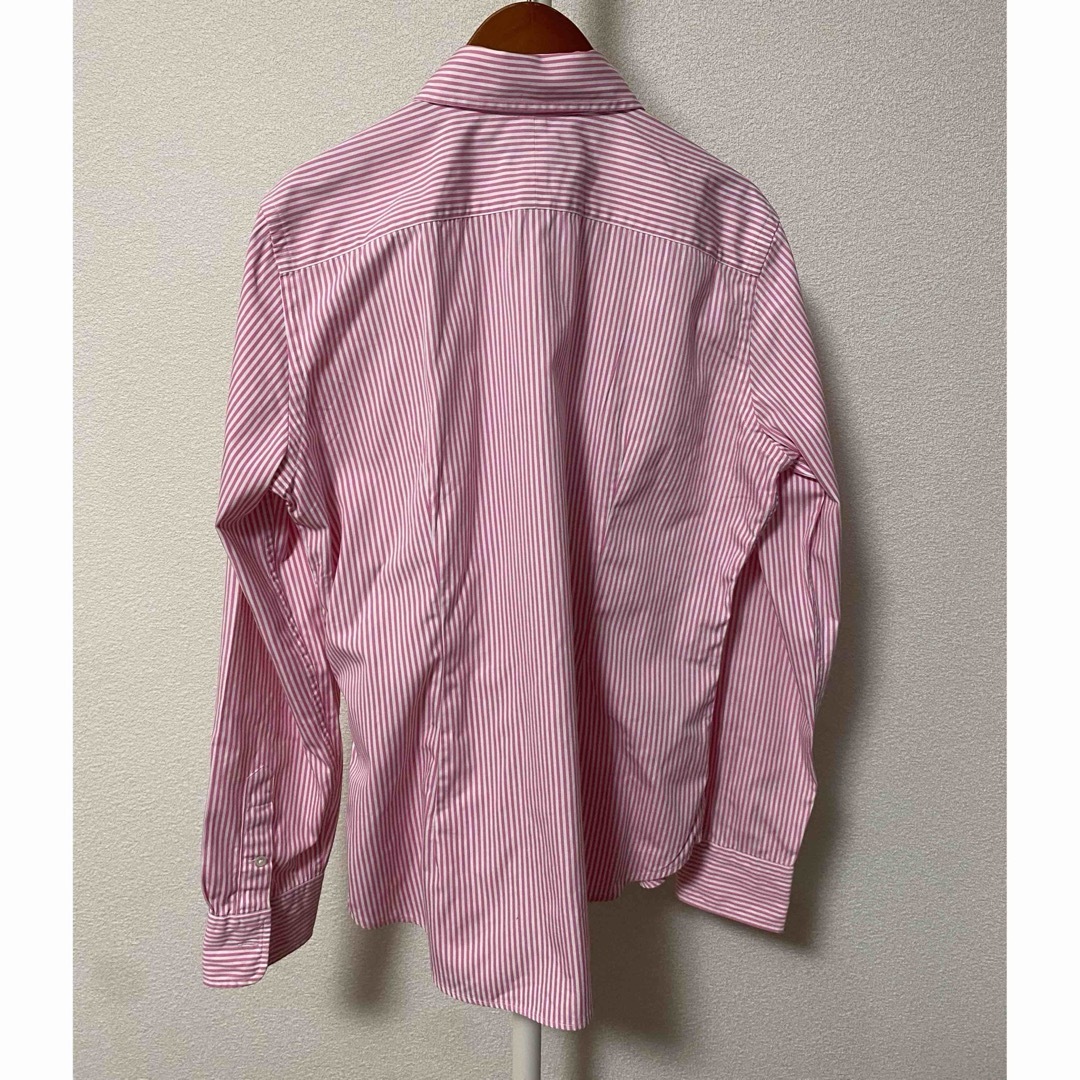 POLO RALPH LAUREN(ポロラルフローレン)のラルフローレン レディース ストライプシャツ ピンク RALPHLAUREN レディースのトップス(シャツ/ブラウス(長袖/七分))の商品写真