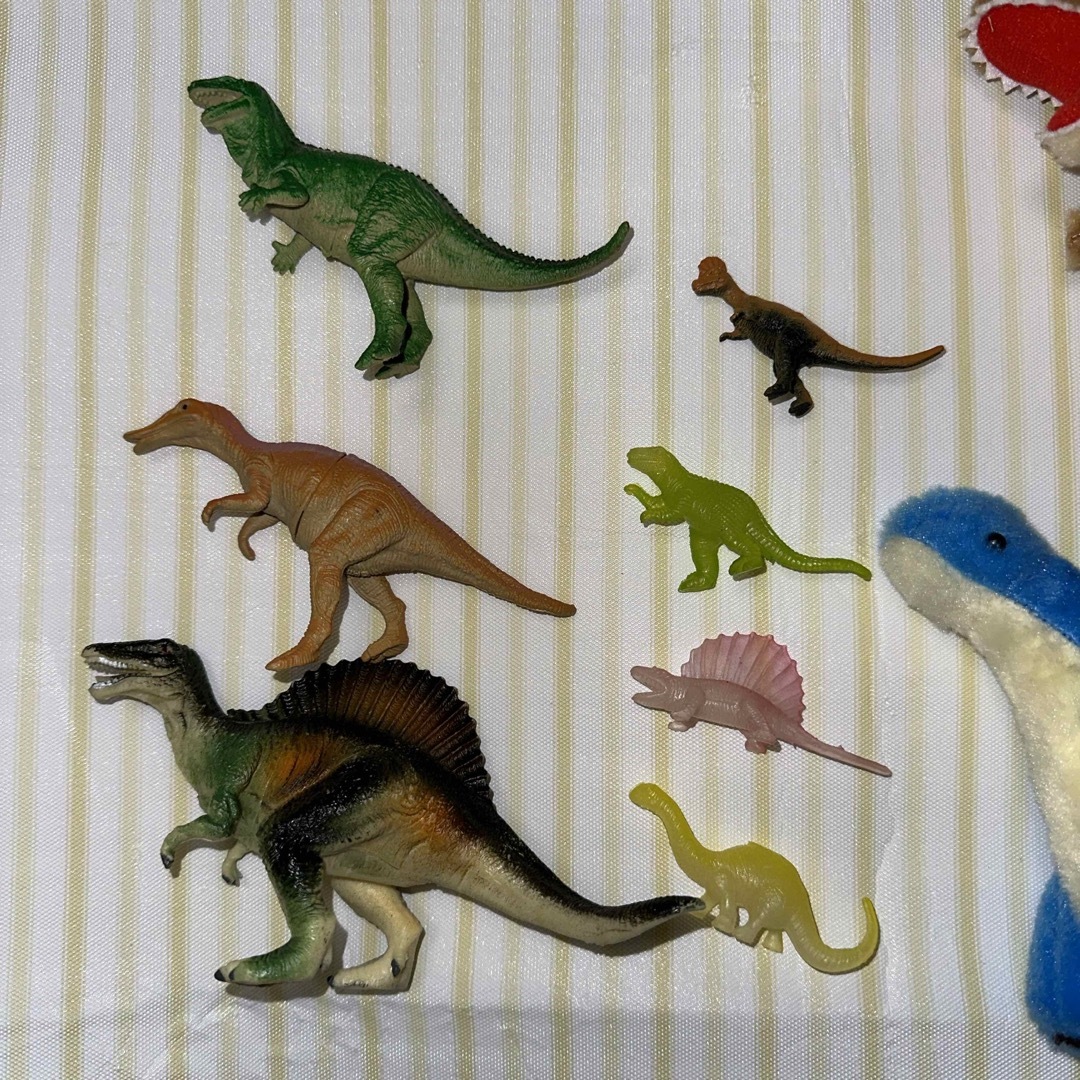 【中古】恐竜のおもちゃ　おまとめセット エンタメ/ホビーのおもちゃ/ぬいぐるみ(キャラクターグッズ)の商品写真