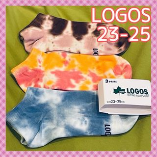 ロゴス(LOGOS)の【LOGOS】春色が可愛い＆タイダイ染め‼️ロゴス レディース靴下3足組(ソックス)