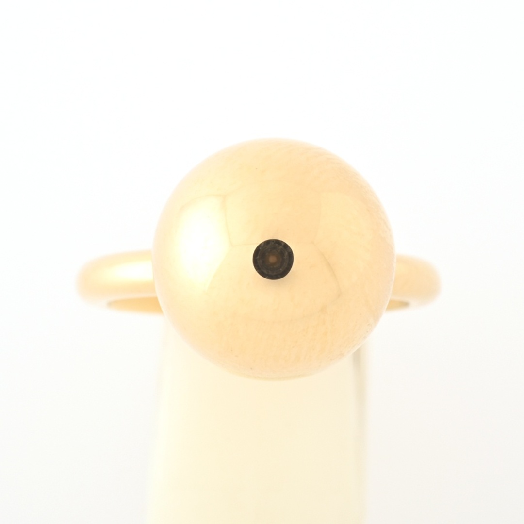 ティファニー / TIFFANY   ハードウェア ボール リング   K18YG　イエローゴールド　# 7.5 　【中古】 商品番号 L-155252 レディースのアクセサリー(リング(指輪))の商品写真