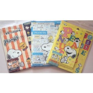 スヌーピー(SNOOPY)の85.SNOOPY☆レターセット３セット(カード/レター/ラッピング)