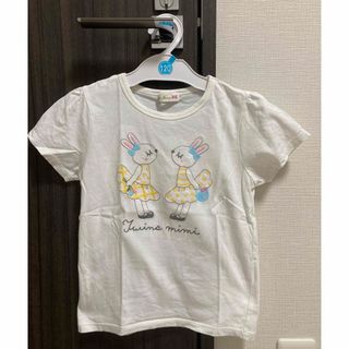 mimiちゃんアップリケ半袖Tシャツ