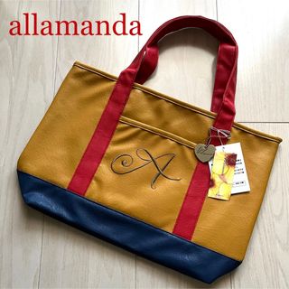 アラマンダ(allamanda)の新品 allamanda アラマンダ トートバッグ チャーム付き(トートバッグ)