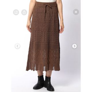 ローリーズファーム(LOWRYS FARM)の【新品】スカシアミニットロングスカート / LOWRYS FARM(ロングスカート)