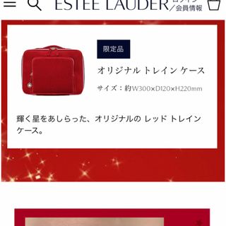 Estee Lauder - エスティーローダー　クリスマスコフレ 2023 バッグ