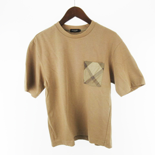 ブラックレーベルクレストブリッジ(BLACK LABEL CRESTBRIDGE)のブラックレーベルクレストブリッジ  Tシャツ ブラウン M(Tシャツ/カットソー(半袖/袖なし))