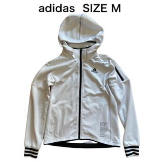 アディダス(adidas)のadidas アディダス 長袖フルジップ フード ジャージパーカー ジャケットM(パーカー)