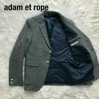 アダムエロぺ(Adam et Rope')のAdam et ropeアダムエロペ　テーラードジャケット　ヘリンボーン(テーラードジャケット)