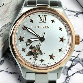 シチズン(CITIZEN)の★箱付き稼働品★CITIZEN シチズン　自動巻き　オープンハート　スター(腕時計)