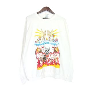 ワコマリア(WACKO MARIA)のワコマリア WACKO MARIA ■ 19SS 【 NECK FACE CREW NECK SWEAT SHIRT 】 ネック フェイス プリント クルーネック スウェット トレーナー w18377(スウェット)