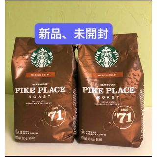 Starbucks Coffee - コストコ　スターバックス パイクプレイスロースト　793g×2袋  粉　