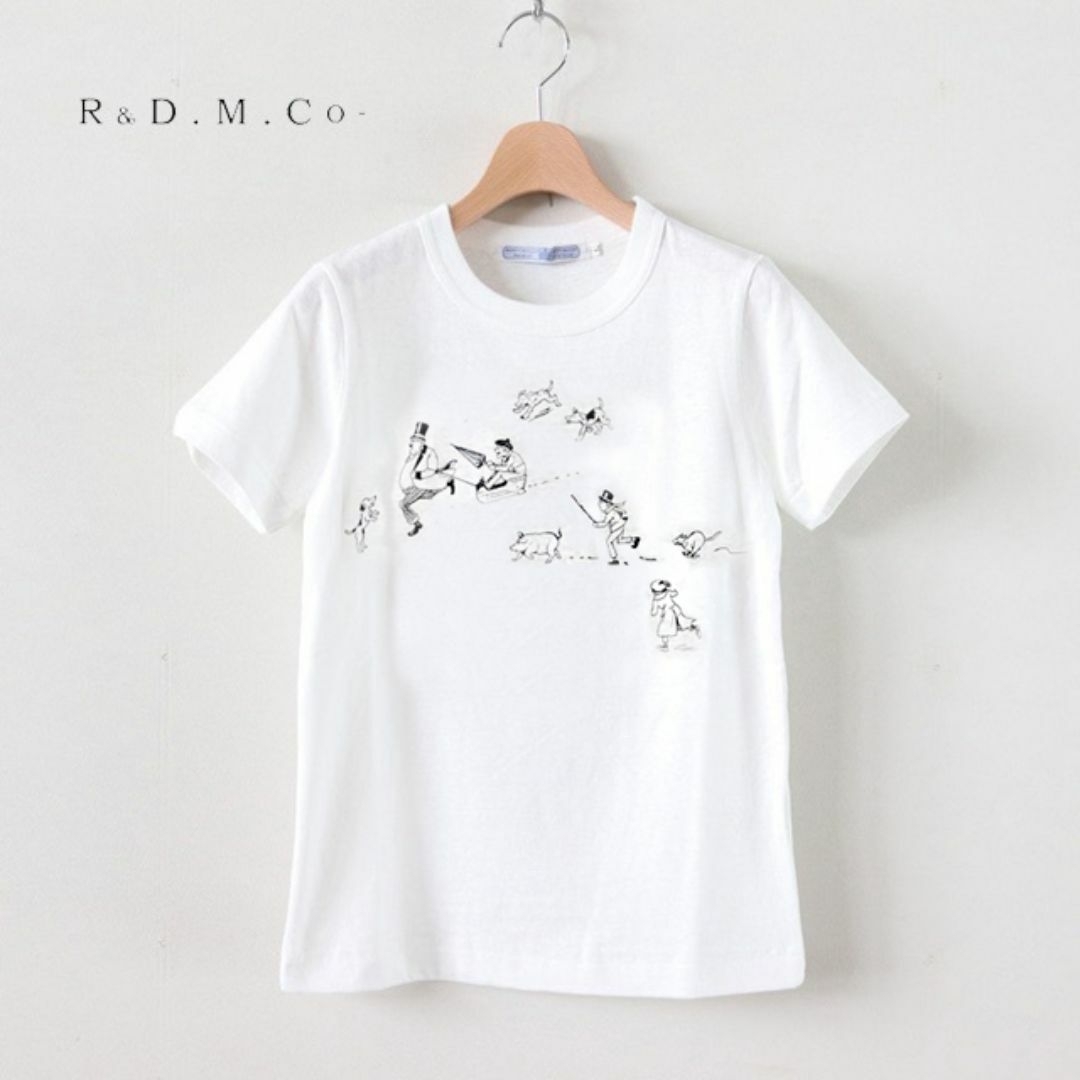 YAECA(ヤエカ)の美品 R&D.M.Co-✨オールドマンズテーラー スノーダイアリー Tシャツ レディースのトップス(Tシャツ(半袖/袖なし))の商品写真