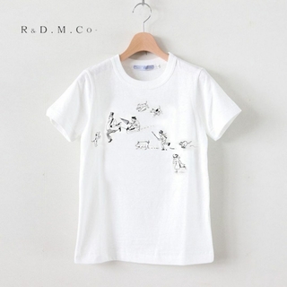 ヤエカ(YAECA)の美品 R&D.M.Co-✨オールドマンズテーラー スノーダイアリー Tシャツ(Tシャツ(半袖/袖なし))