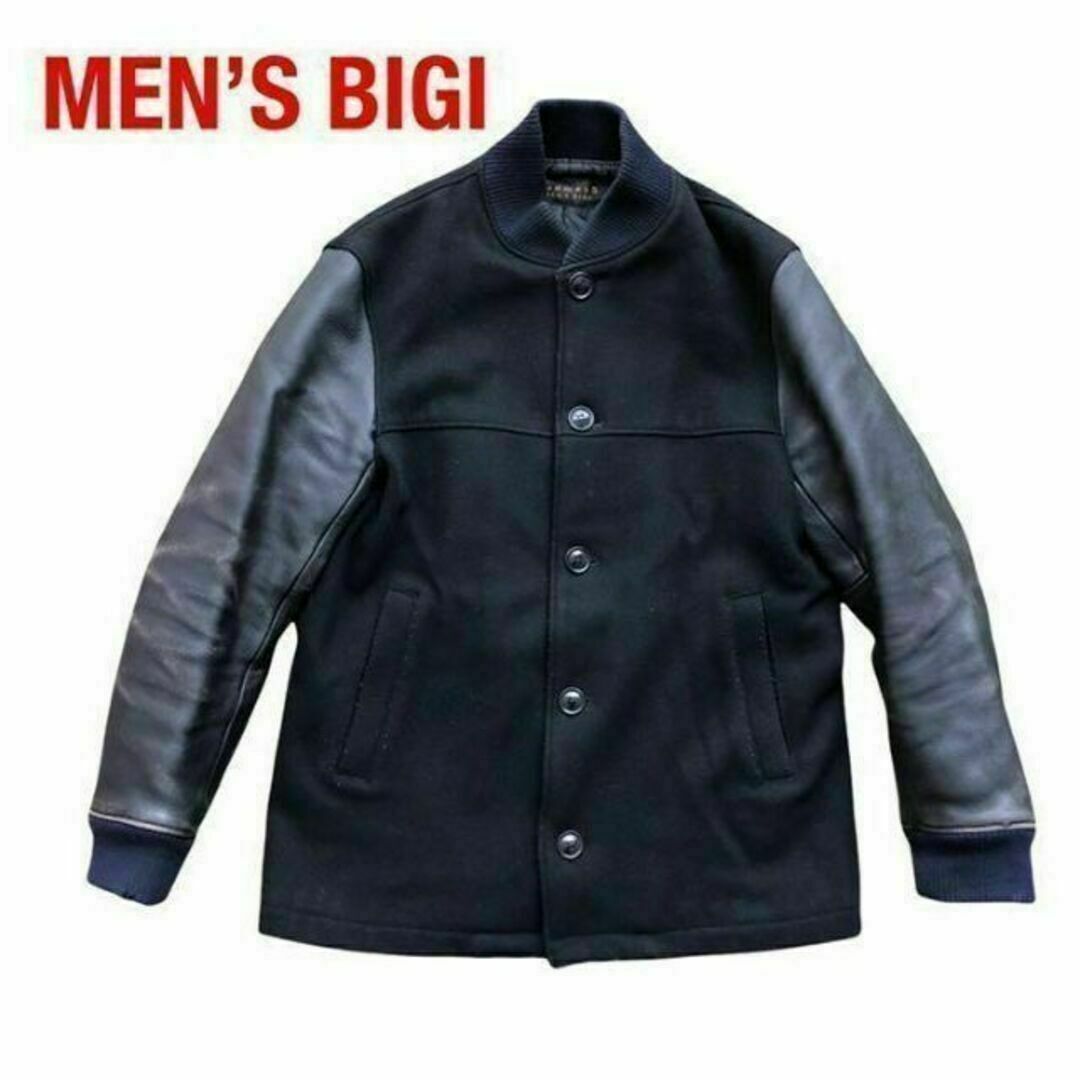 MEN'S BIGI(メンズビギ)のMEN’S BIGIメンズビギ　スタジャン　M　ボタスタ　Radmess メンズのジャケット/アウター(スタジャン)の商品写真