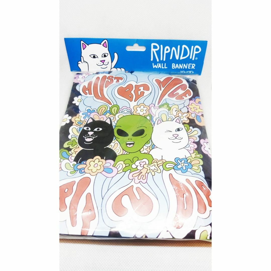 RIPNDIP(リップンディップ)のRIPNDIP FLOWER CHILD ウォールバナー 新品 インテリア/住まい/日用品のインテリア小物(その他)の商品写真