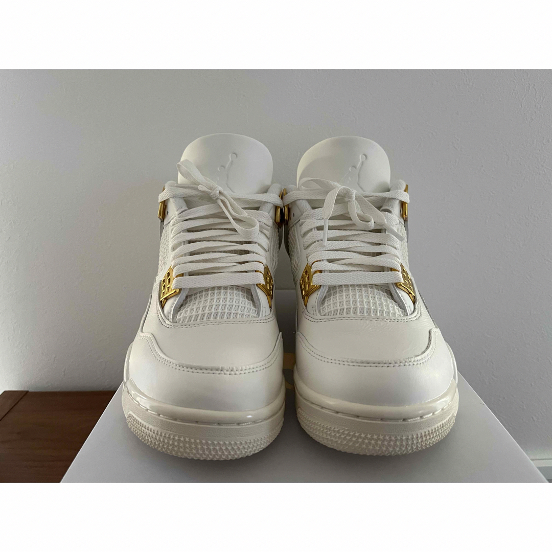 Jordan Brand（NIKE）(ジョーダン)のNike WMNS Air Jordan 4 Retro White Gold レディースの靴/シューズ(スニーカー)の商品写真