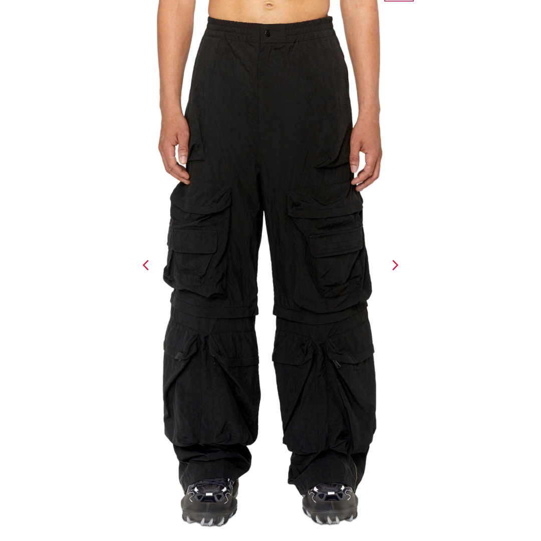 DIESEL ディーゼル 23AW P-Staind ナイロンカーゴパンツ ワーク DIESEL ディーゼル 23AW P-Staind ナイロンカーゴパンツ ワーク
