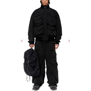 ディーゼル(DIESEL)のDIESEL ディーゼル 23AW P-Staind ナイロンカーゴパンツ(ワークパンツ/カーゴパンツ)