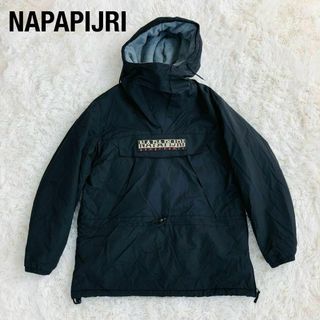 ナパピリ(NAPAPIJRI)のNAPAPIRJIナパピリ　中綿入りプルオーバー　ブラック黒(ナイロンジャケット)