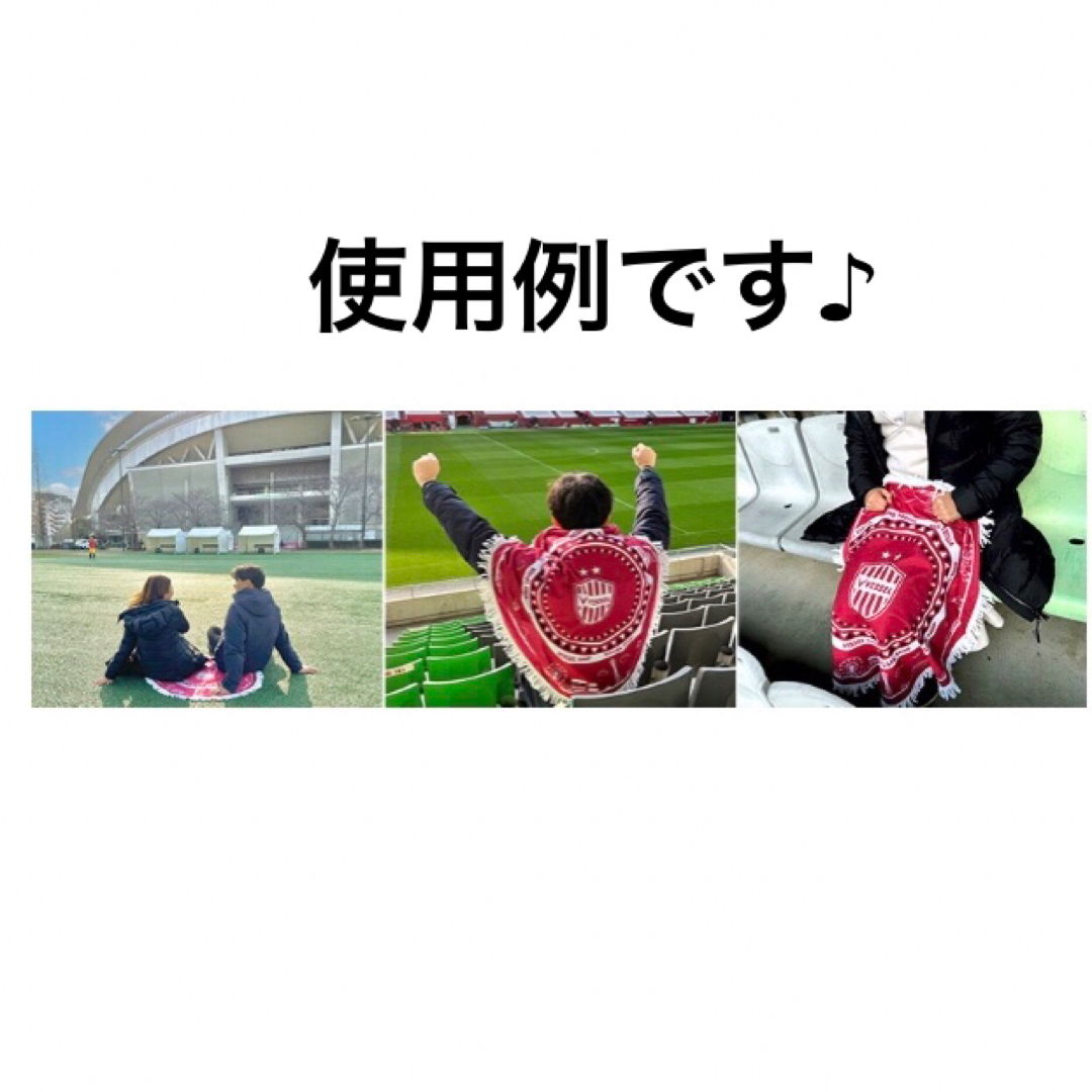 ヴィッセル神戸 マルチレジャーブランケット スポーツ/アウトドアのサッカー/フットサル(記念品/関連グッズ)の商品写真