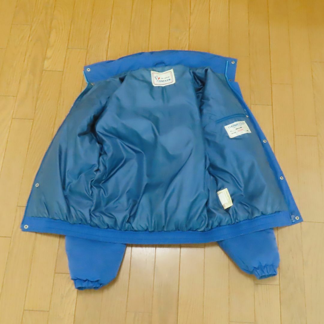 MONCLER(モンクレール)の美品 MONCLER モンクレール スキーウェア ダウンジャケット L ブルー  メンズのジャケット/アウター(ダウンジャケット)の商品写真