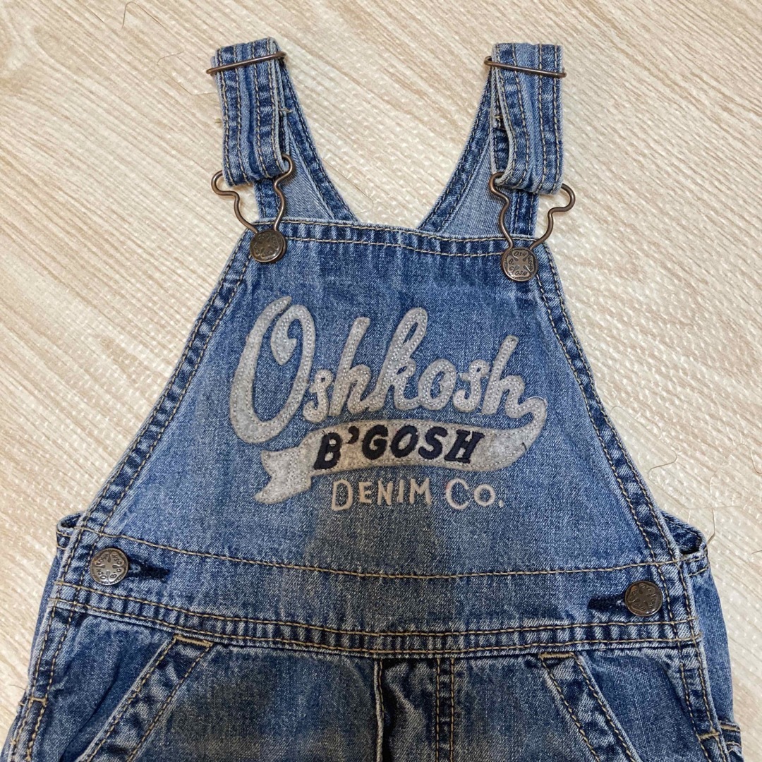 OshKosh(オシュコシュ)の姉弟・姉妹お揃いで！ジャンパーとオーバーオール キッズ/ベビー/マタニティのキッズ服女の子用(90cm~)(ワンピース)の商品写真