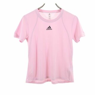 アディダス(adidas)のアディダス トレーニング 半袖 Tシャツ S ピンク adidas レディース 古着 【240407】 メール便可(トレーニング用品)