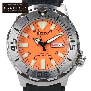 セイコー(SEIKO)のセイコー 7S26-0350 オレンジモンスター ダイバーズウォッチ 自動巻き(腕時計(アナログ))