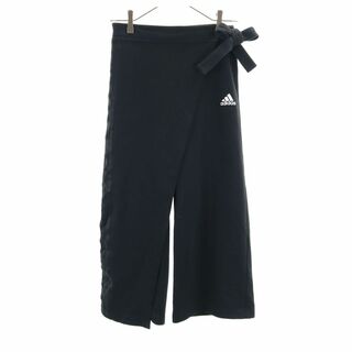 アディダス(adidas)のアディダス フィットネス ラップ ロングパンツ M ブラック adidas ヨガ レディース 古着 【240407】(ウェア)