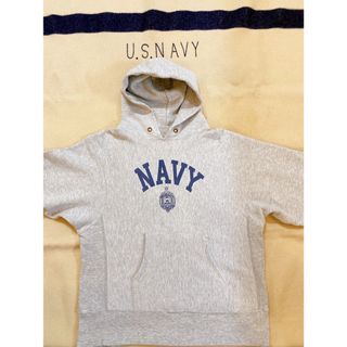 超希少!VTG 1980’sチャンピオンリバースウィーブUS NAVY染み込み