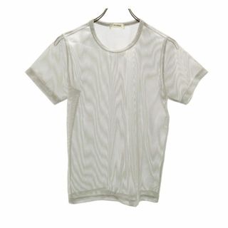 コムデギャルソン(COMME des GARCONS)のコムデギャルソン 半袖 メッシュ Tシャツ グレー系 COMME des GARCONS レディース 古着 【240407】 メール便可(Tシャツ(半袖/袖なし))