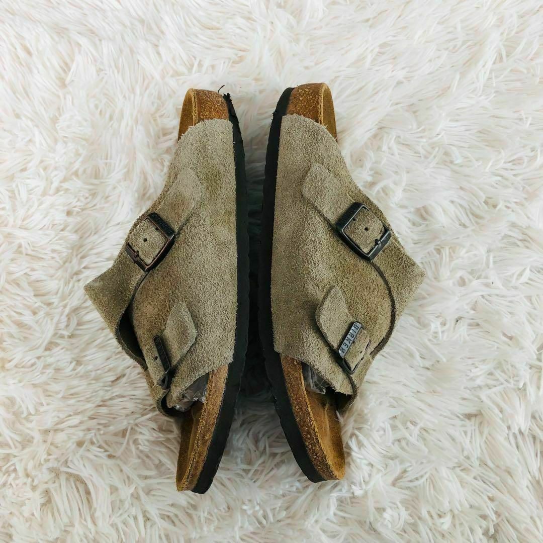 BIRKENSTOCK(ビルケンシュトック)のBIRKENSTOCKビルケンシュトックチューリッヒスエードトープベージュ レディースの靴/シューズ(サンダル)の商品写真