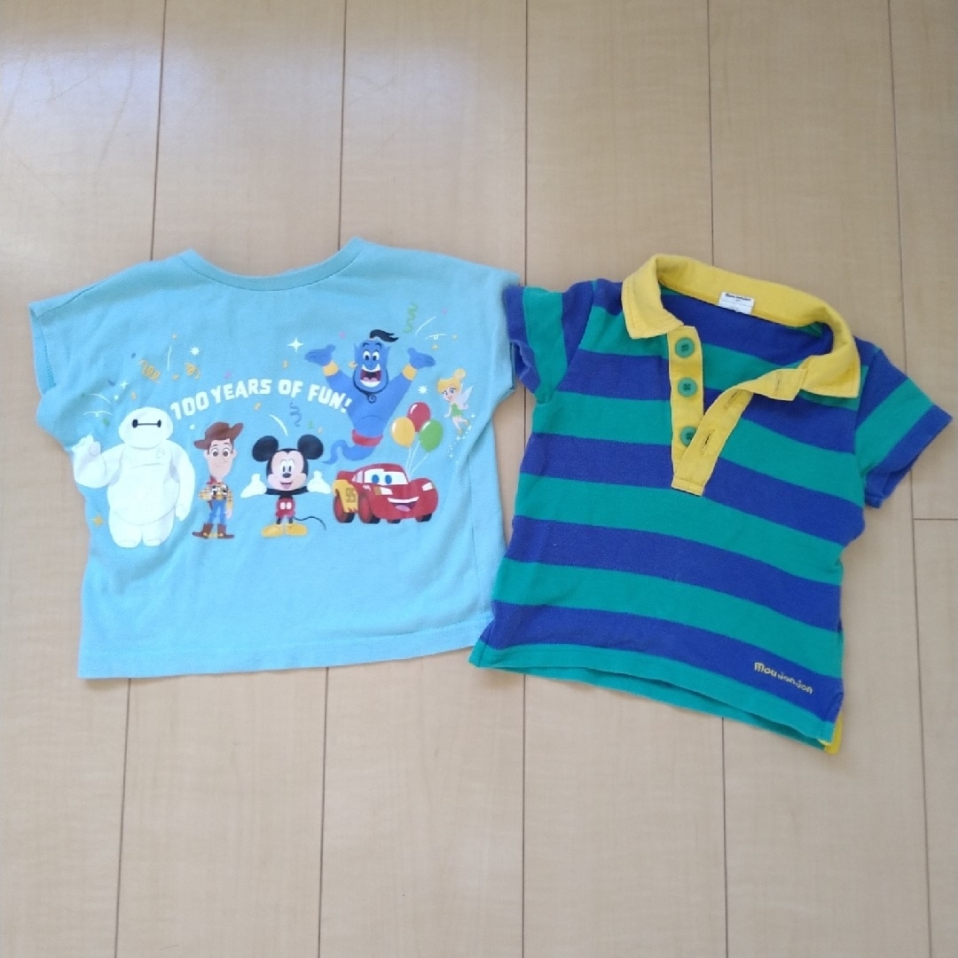 mou jon jon(ムージョンジョン)のMoujonjon　ディズニー　半袖Tシャツ キッズ/ベビー/マタニティのキッズ服男の子用(90cm~)(Tシャツ/カットソー)の商品写真