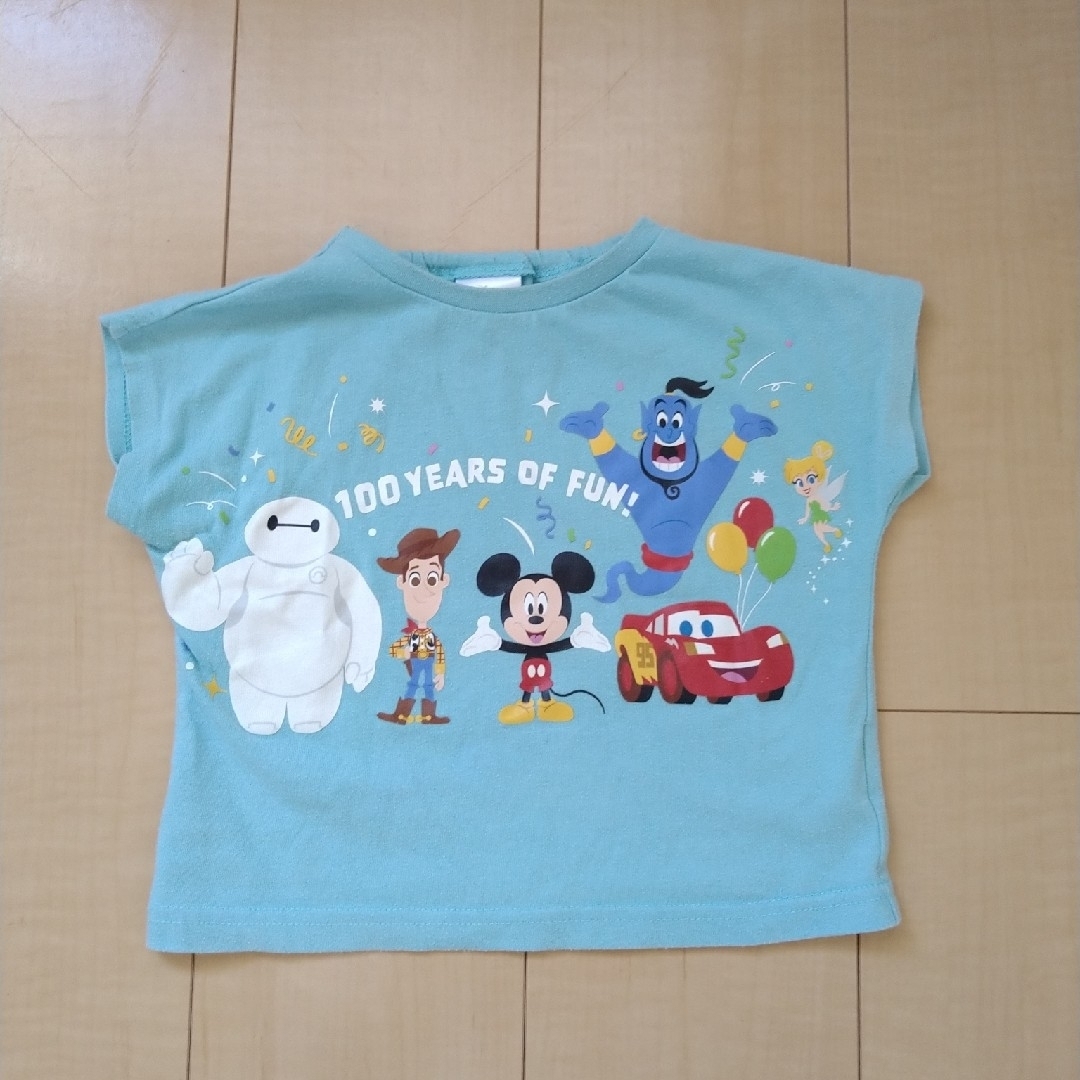 mou jon jon(ムージョンジョン)のMoujonjon　ディズニー　半袖Tシャツ キッズ/ベビー/マタニティのキッズ服男の子用(90cm~)(Tシャツ/カットソー)の商品写真