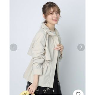 アプワイザーリッシェ 撥水ショートブルゾンジャケット 新品・タグ付き アプワイザーリッシェ 撥水ショートブルゾンジャケット 新品・タグ付き