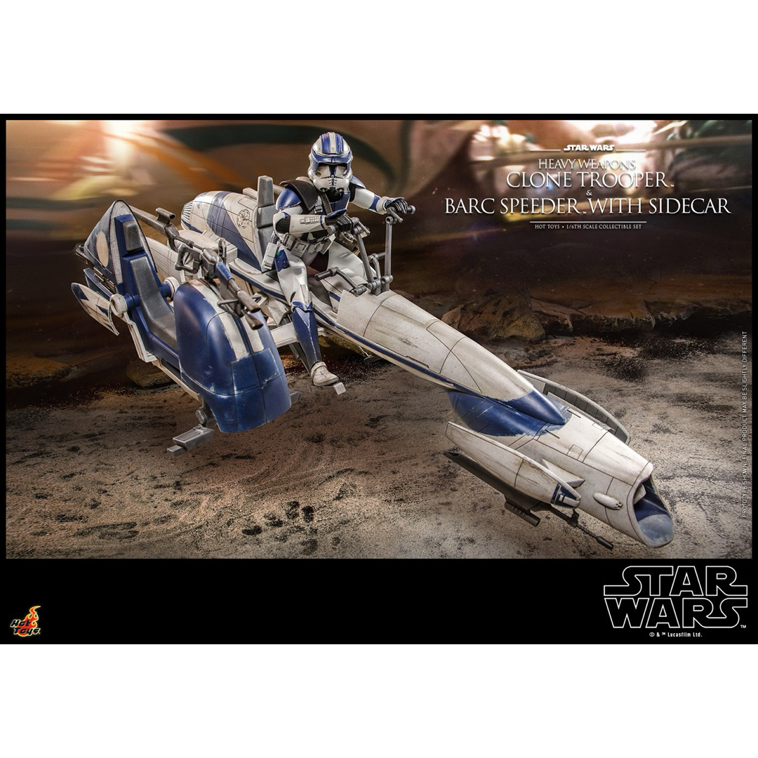 ホットトイズ TMS077ヘビーウェポン・クローン・トルーパーBARCスピーダー ホットトイズ TMS077ヘビーウェポン・クローン・トルーパーBARCスピーダー